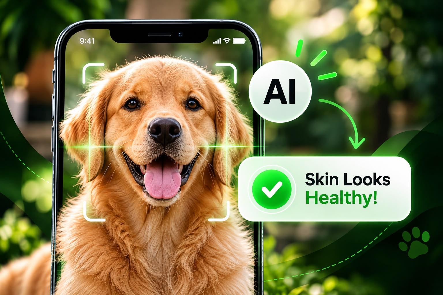 Dog and cat for AI pet health check